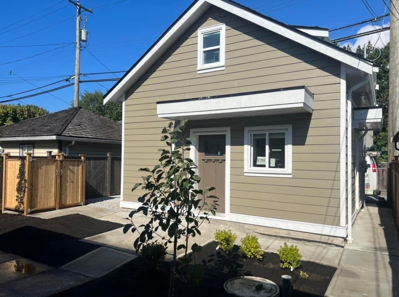 House Exterior from a Accessory Dwelling Units (ADUs) project near Vancouver (Greater Vancouver) by Nicons Enterprises LTD.