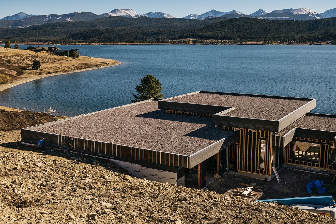  d'un projet de Maisons unifamiliales près de Missoula de Mafic Design Build