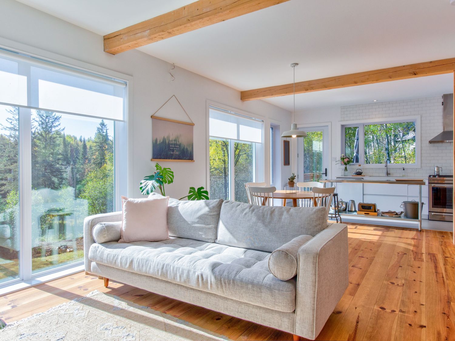 Living Room from a Single family homes project near Saint-Jerome (Laurentides) by Belvedair