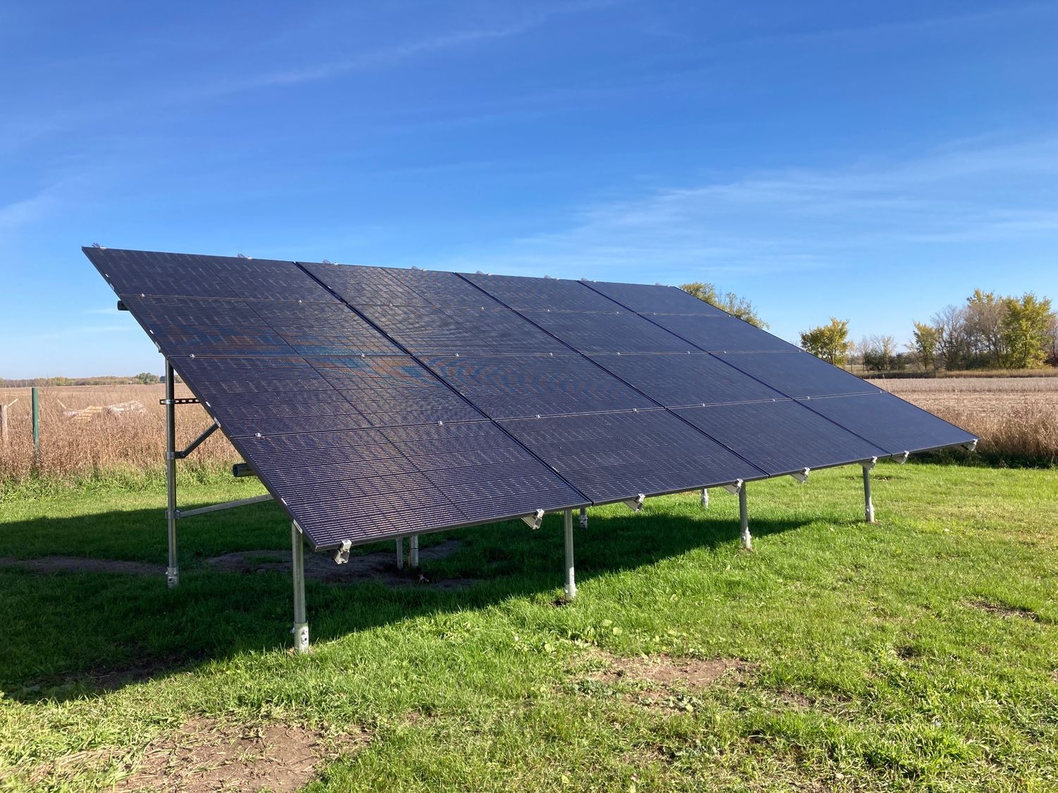  from a Photovoltaic Solar Panels project near Minneapolis - St. Paul by Powerfully Green Solar