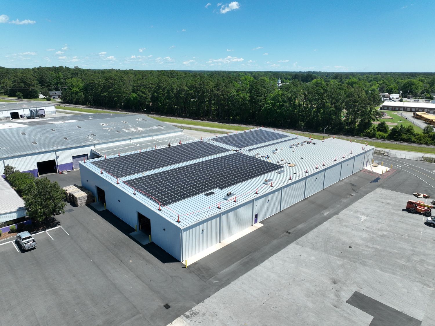  from a Photovoltaic Solar Panels project near Jacksonville by NC Solar Now