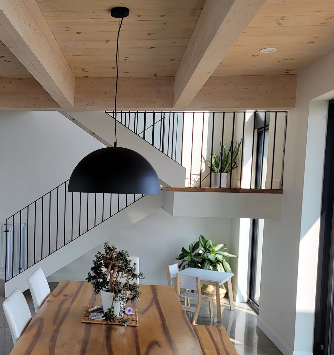 Dining Room from a Single family homes project near Saguenay - Lac-Saint-Jean by Solutions Résidentielles