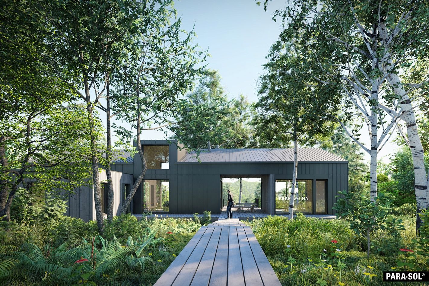 3D Rendering from a Single family homes project near Saint-Jerome (Laurentides) by PARA-SOL