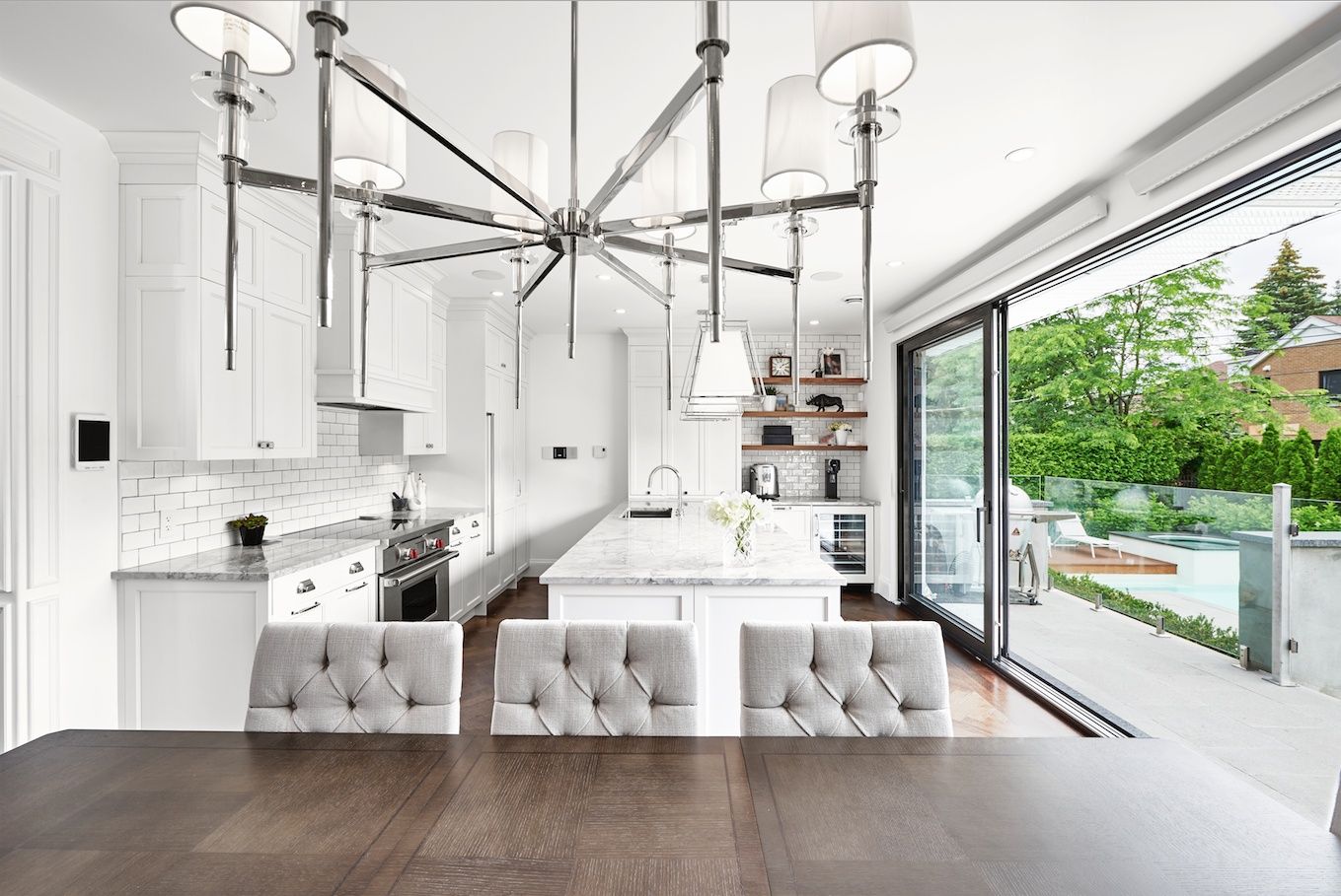 Kitchen from a Single family homes project near Montreal (Greater Montreal) by ESPÉ