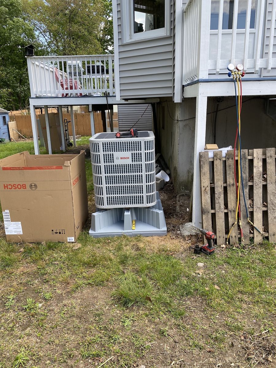 Instalaciones mecánicas de un proyecto de tipo Sistemas mecánicos cerca de Boston por Accurate Hvac LLC
