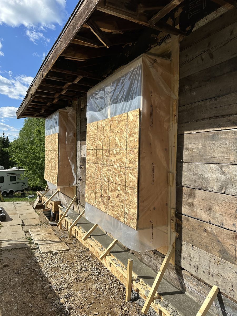 House Construction Exteriors from a Single family homes project near Saint-Jerome (Laurentides) by Retrofit Construction