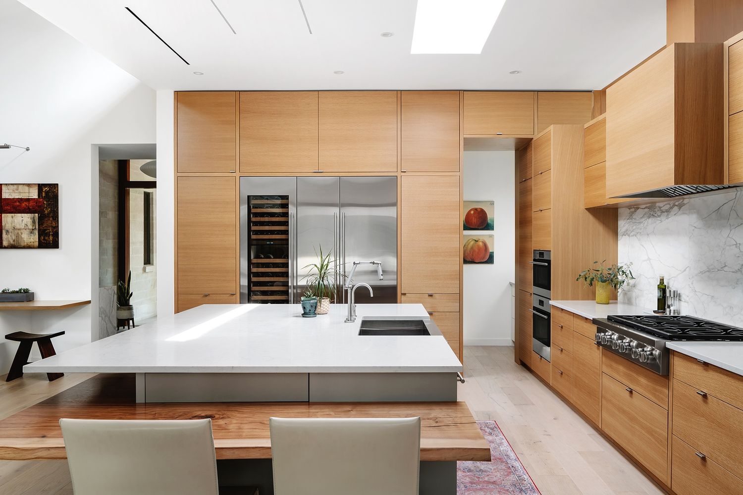 Cuisine d'un projet de Maisons unifamiliales près de Austin de Clark Richardson Architects