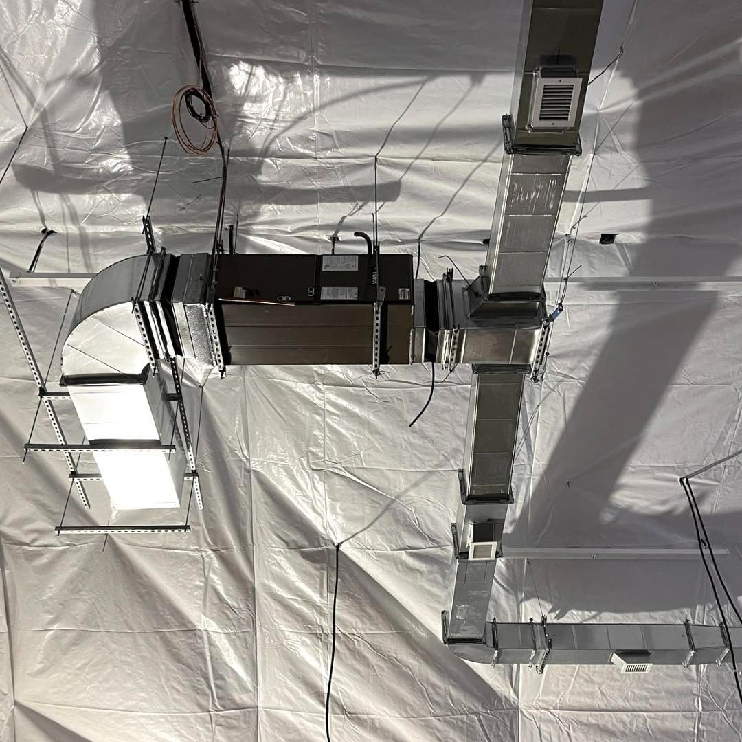 Mécanique du bâtiment d'un projet de Conduits de ventilation près de Montréal/Laval/Longueuil (Grand Montréal) de Les Industries Perform Air