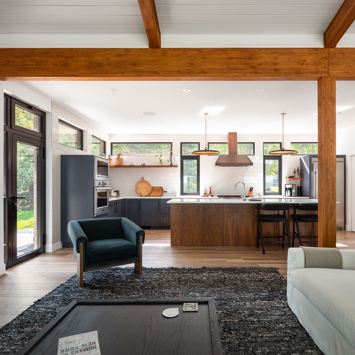 Kitchen from a Single family homes project near Montreal (Greater Montreal) by Studio MMA Architects