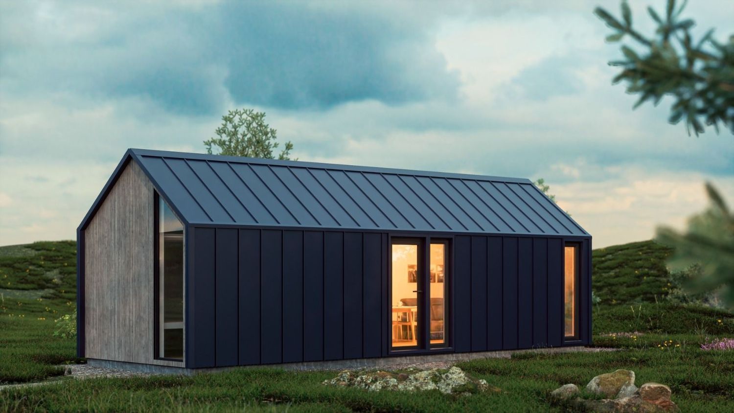 3D Rendering from a Tiny Houses project near Vancouver (Greater Vancouver) by Bouw Art
