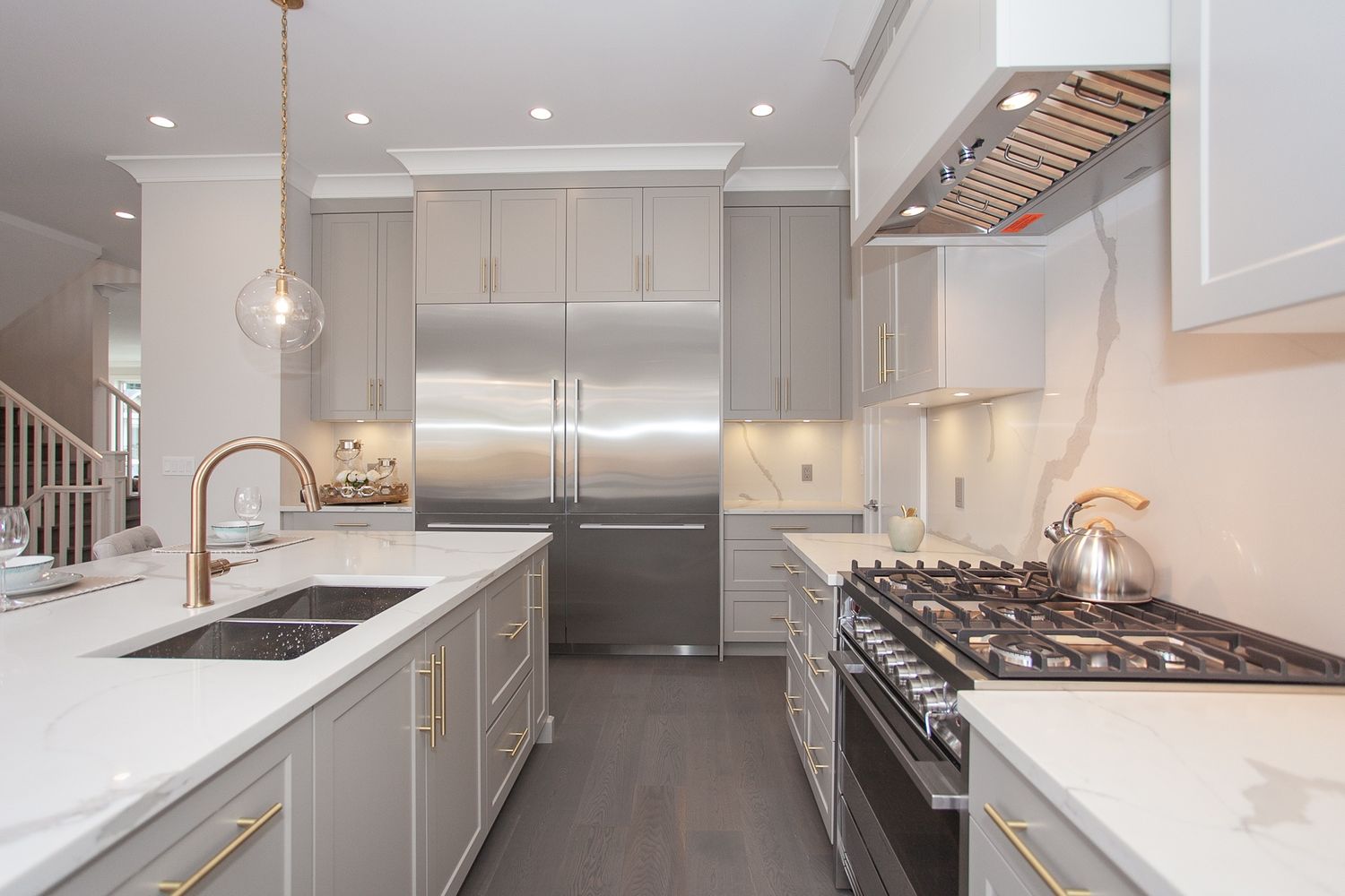 Cuisine d'un projet de Maisons unifamiliales près de Vancouver (Région du Grand Vancouver) de Ryder Creek Homes