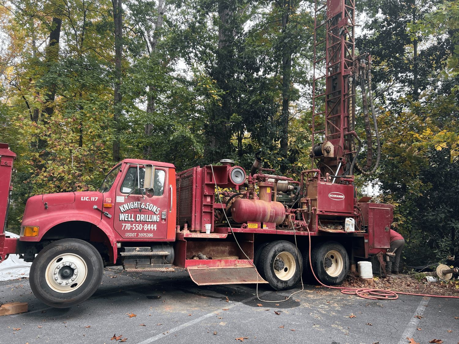 Travaux - Extérieur d'un projet de Qualité d'eau potable près de Atlanta de Well Watchers