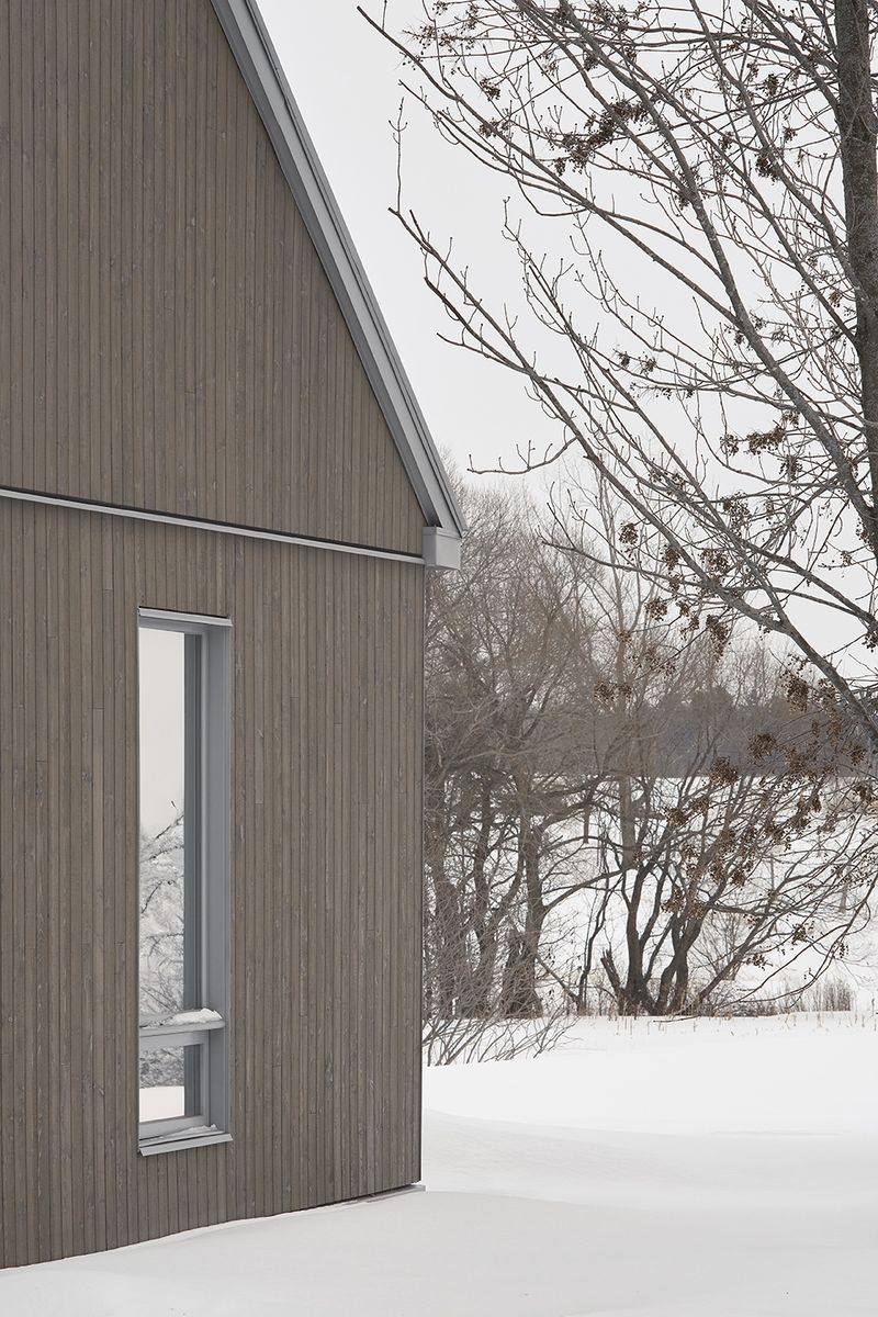 Exterior Finishes from a Single family homes project near Montreal (Greater Montreal) by Écorce architecture écologique