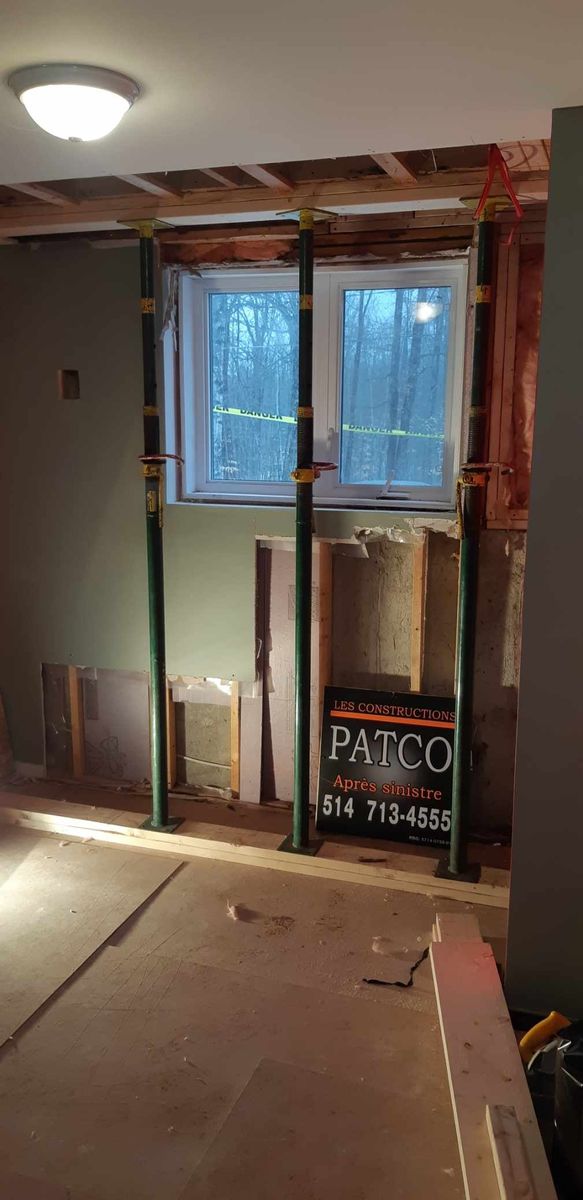 House Construction Interiors from a Building Structures project near Montreal (Greater Montreal) by Construction patco