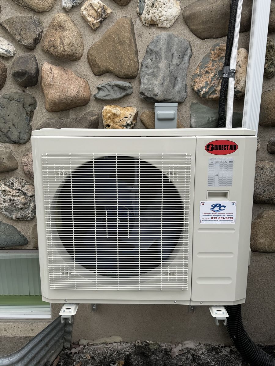 Instalaciones mecánicas de un proyecto de tipo Bombas de calor cerca de Drummondville (Centre-du-Québec) por Les Installations PC