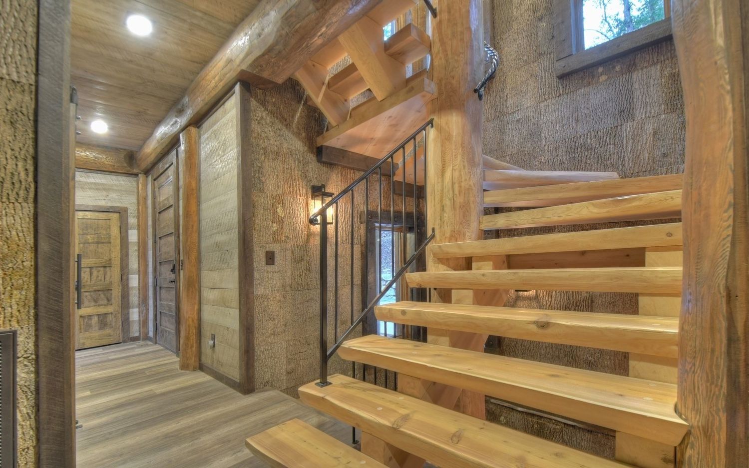  from a Single family homes project near Montreal (Greater Montreal) by Westlogs Handcrafted Log Homes