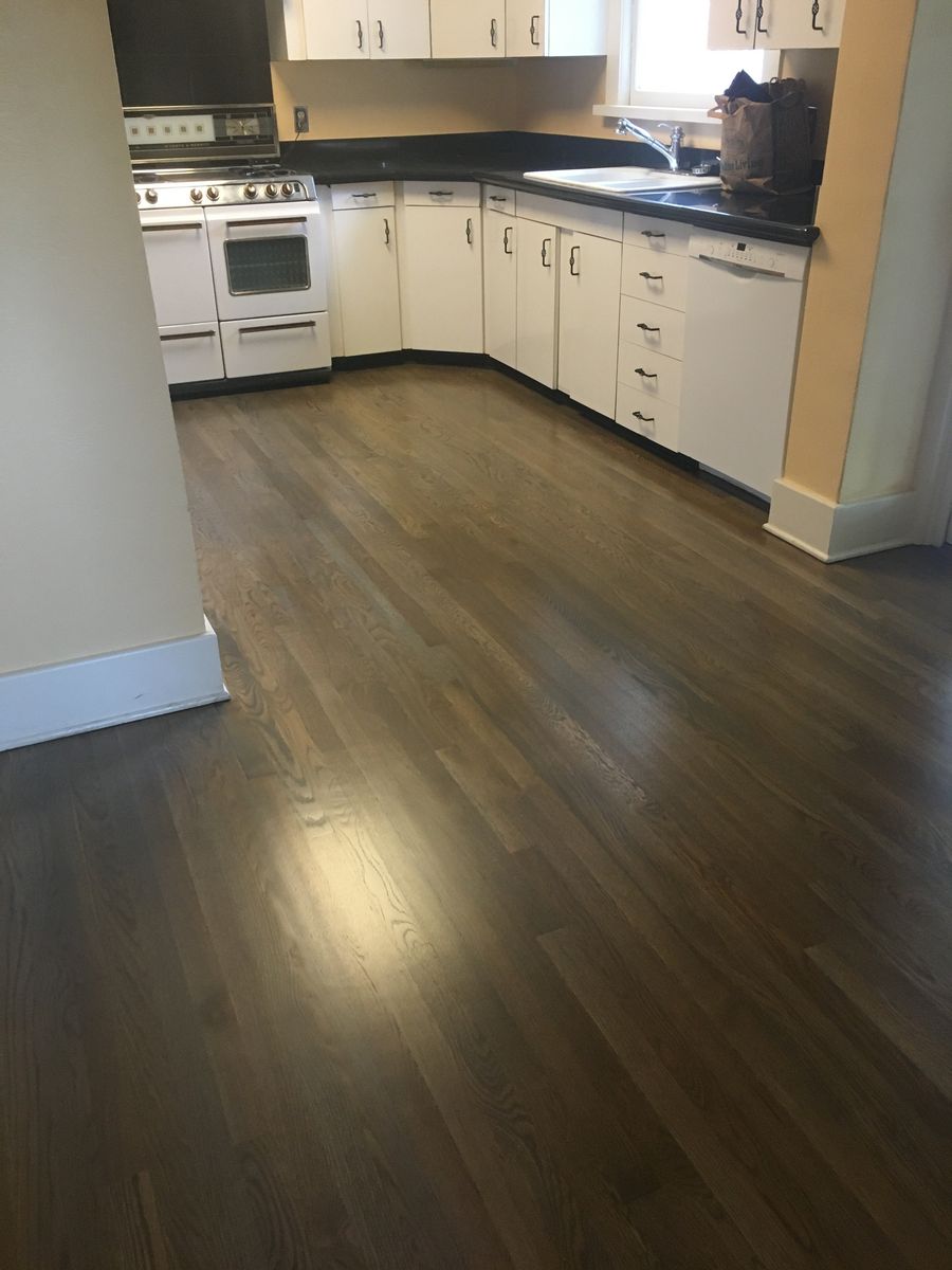 Cuisine d'un projet de Planchers près de Denver - Boulder de In Home Flooring
