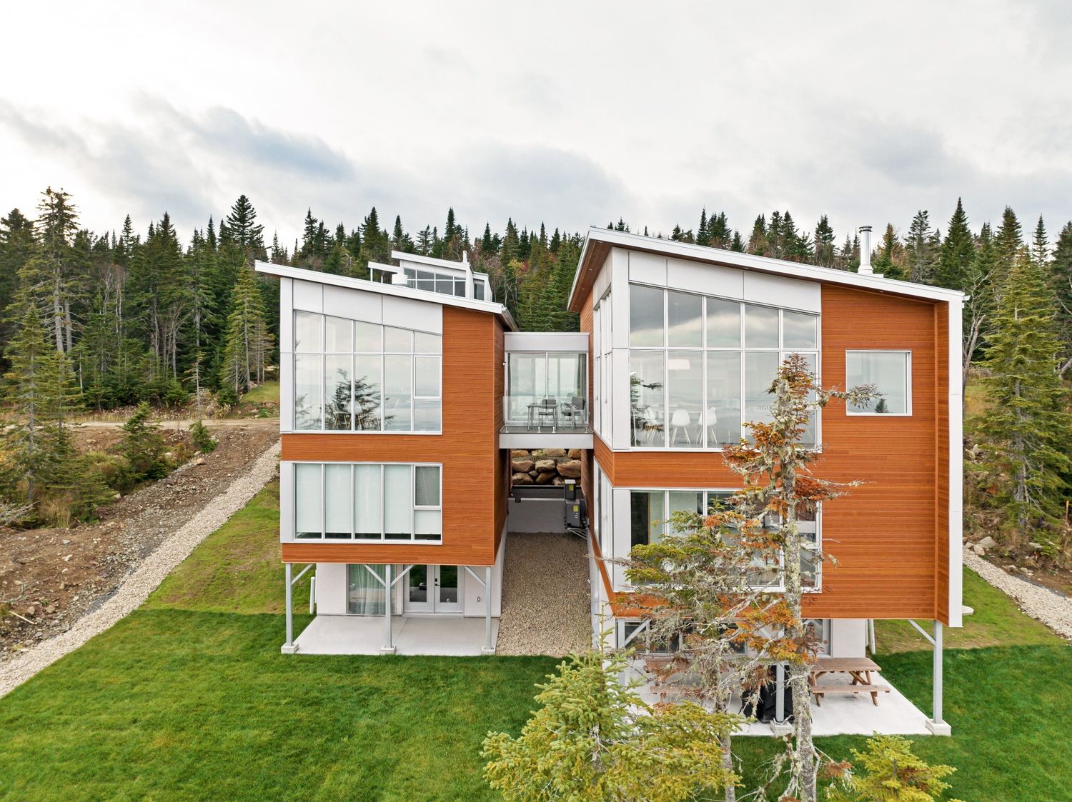  from a Single family homes project near Quebec City - Levis by Boon Architecture