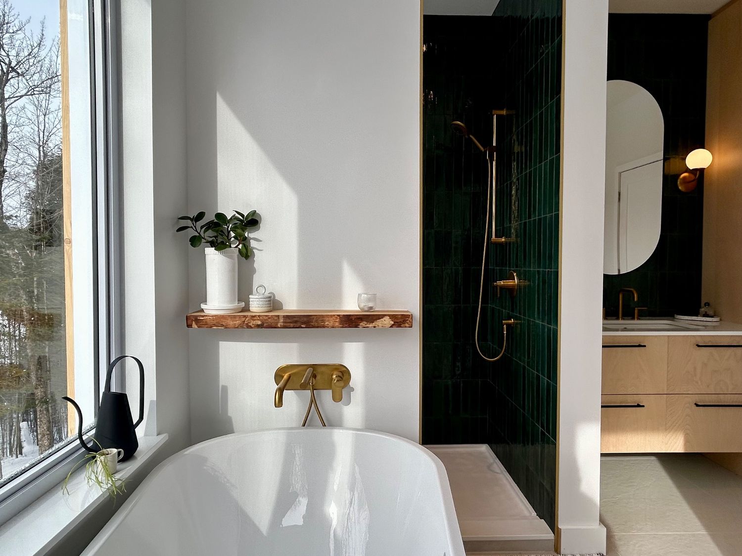 Bathroom from a Single family homes project near Saint-Jerome (Laurentides) by Toundra construction