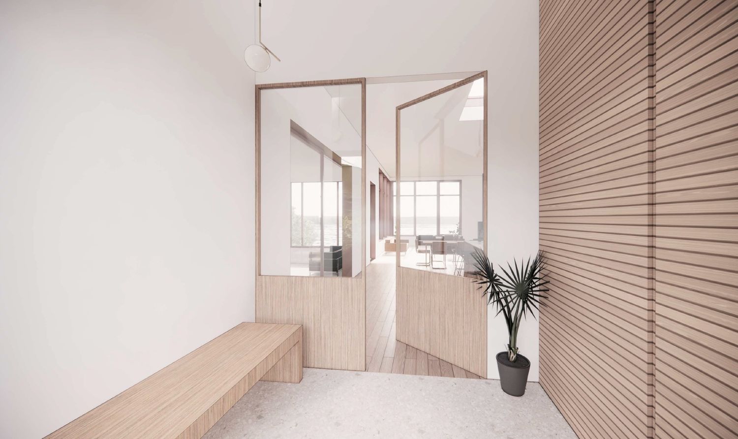 3D Rendering from a Single family homes project near Montreal (Greater Montreal) by psb