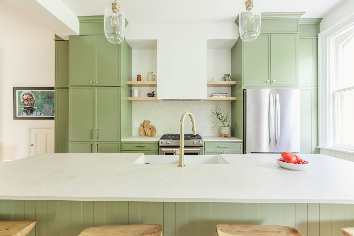 Kitchen from a Single family homes project near Peterborough by Ash + Acre Projects