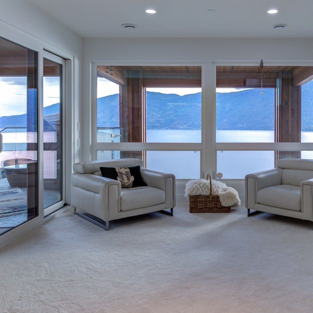 Living Room from a Condos, apartments project near Kelowna - Okanagan by Justin O’Connor Group