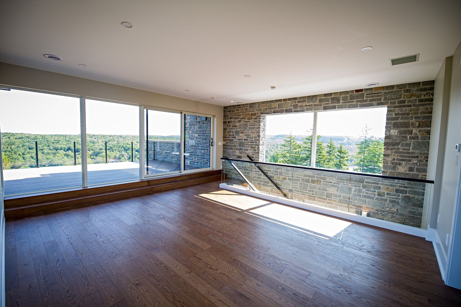 House Construction Interiors from a Prefab and Modular Houses project near Halifax by Sawlor Built Homes