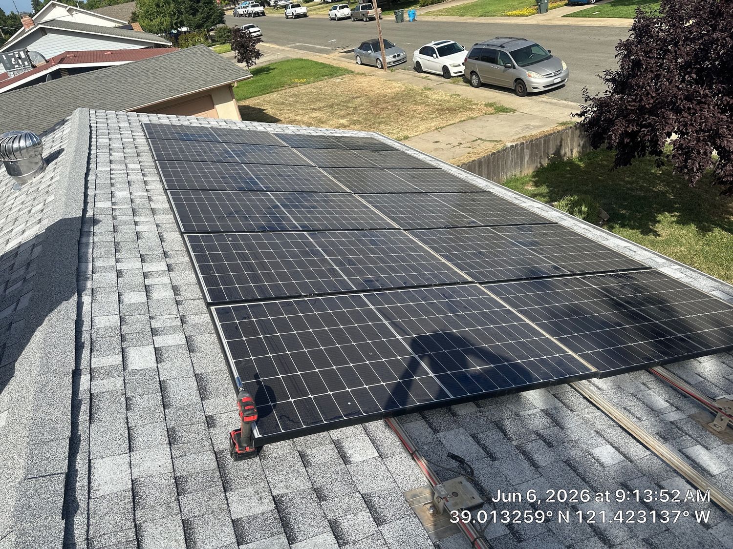  from a Photovoltaic Solar Panels project near Sacramento by L J Heating & Air Conditioning Inc