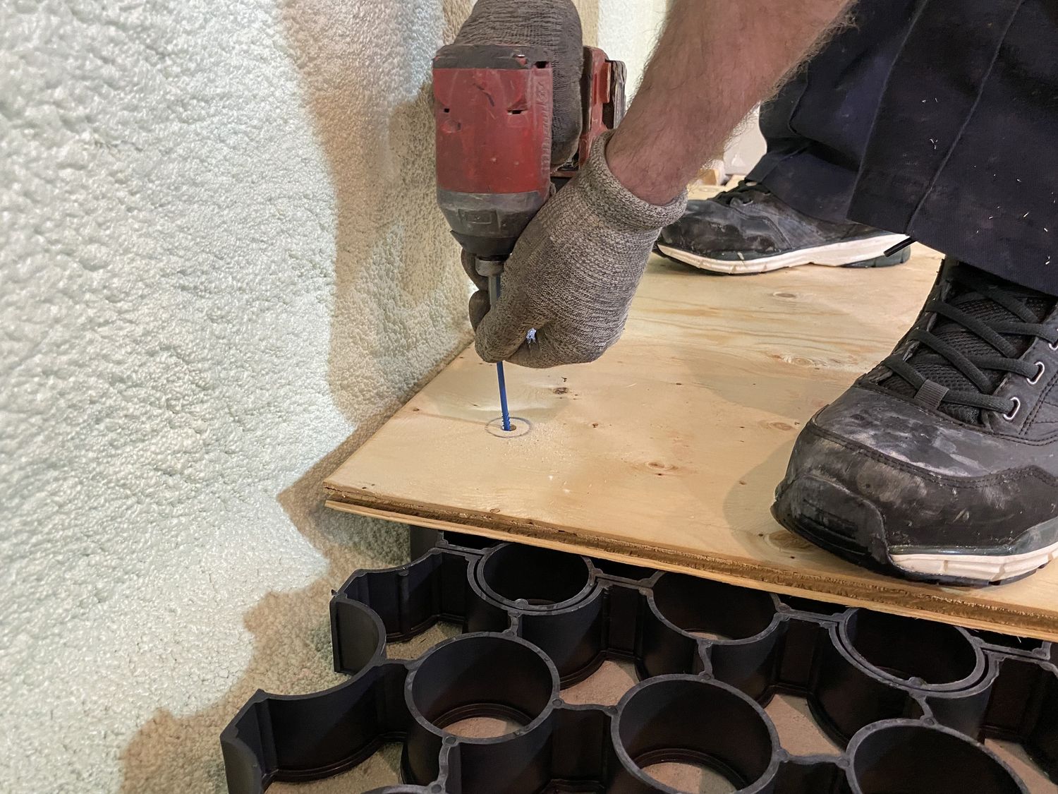 Foundations & Crawlspaces from a Basements project near Saint-Jerome (Laurentides) by TEK-O-SAFE