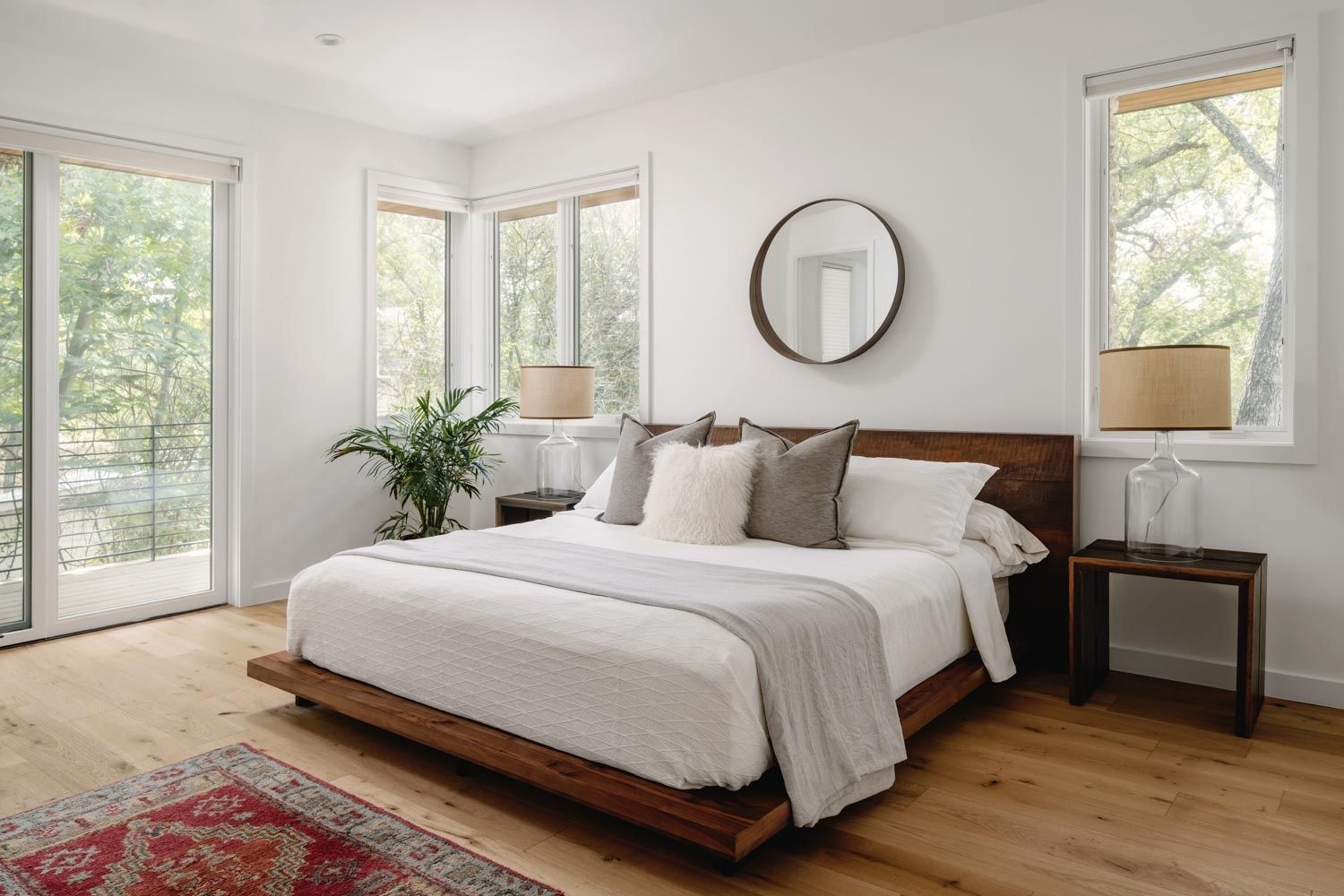 Chambre d'un projet de Maisons unifamiliales près de Austin de Clark Richardson Architects