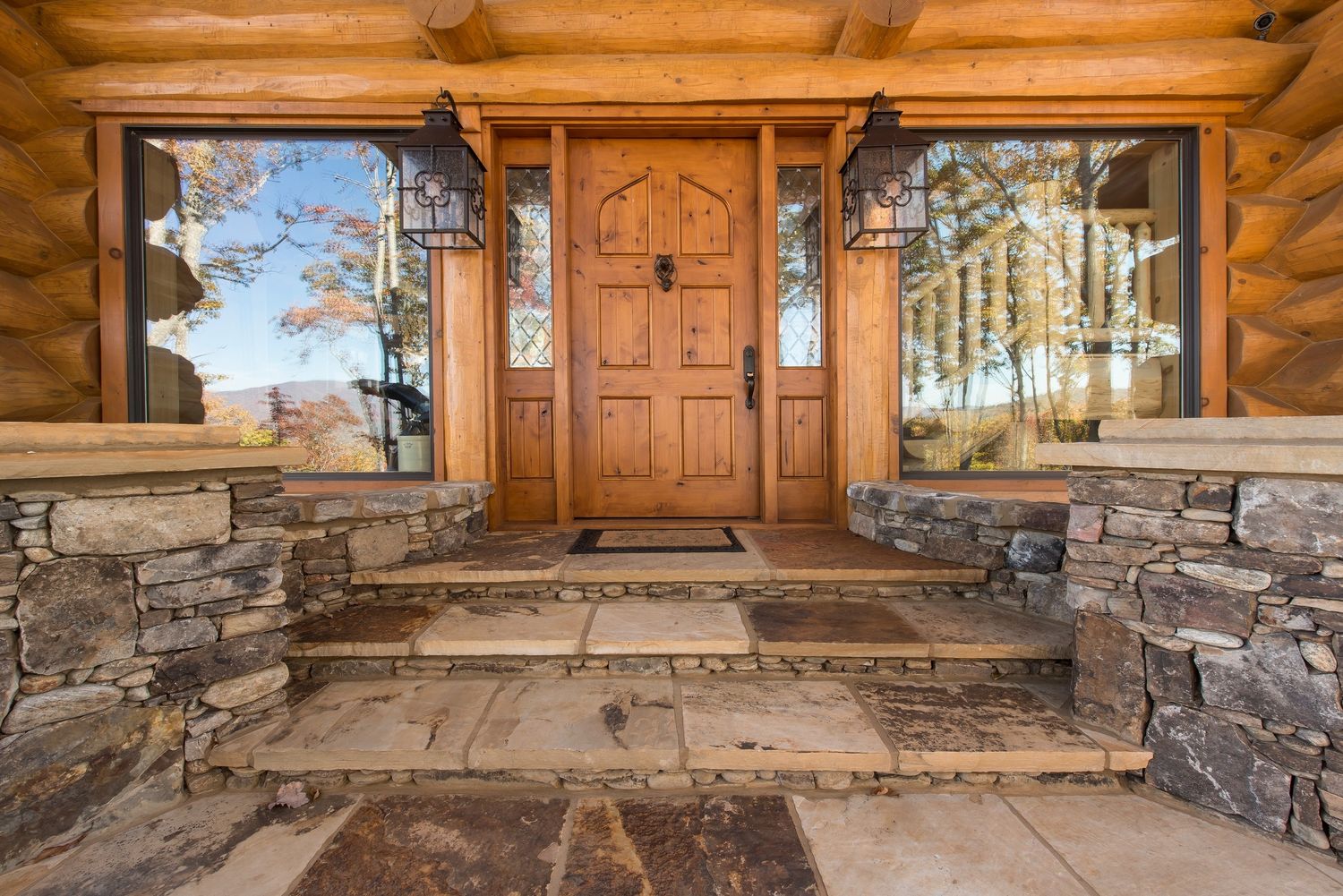  from a Single family homes project near Montreal (Greater Montreal) by Westlogs Handcrafted Log Homes
