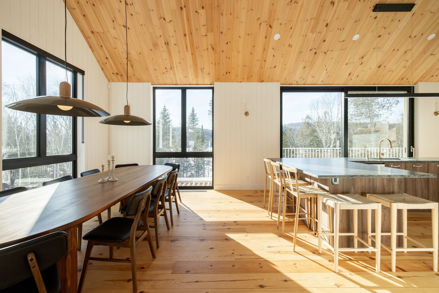  from a Single family homes project near Quebec City - Levis by Boon Architecture