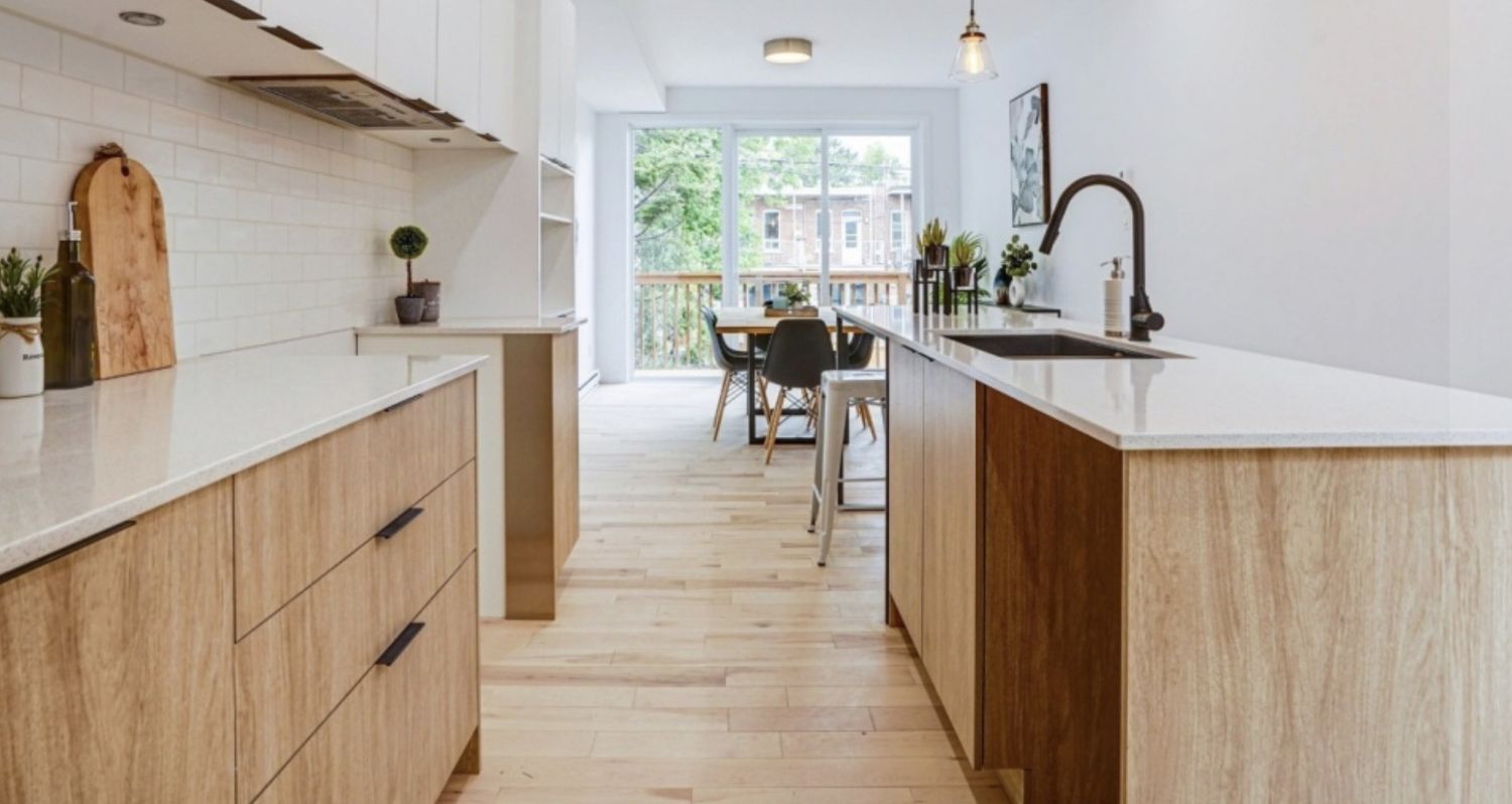 Kitchen from a Single family homes project near Montreal (Greater Montreal) by Métrise Construction