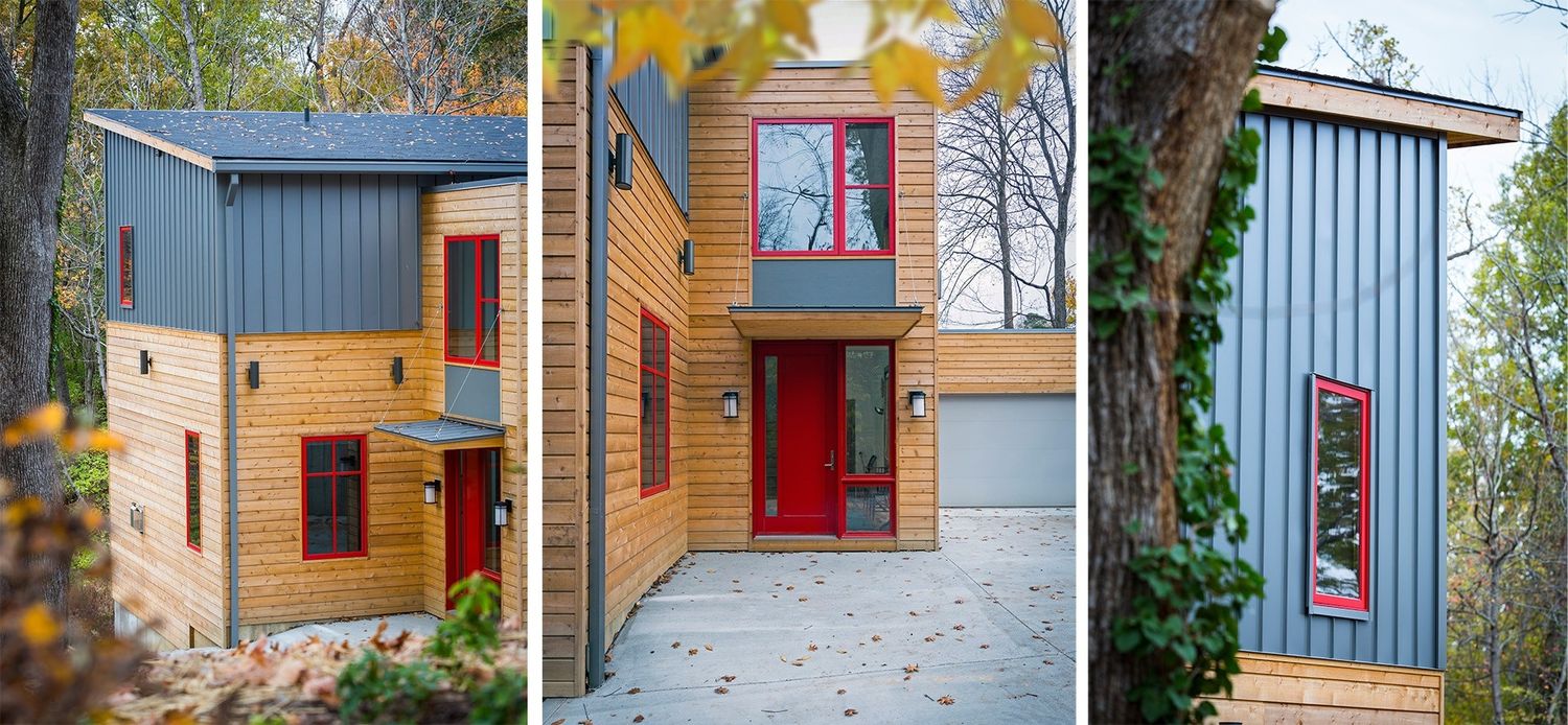 Finition extérieur d'un projet de Maisons unifamiliales près de Cincinnati de Sol Design Consulting Inc.