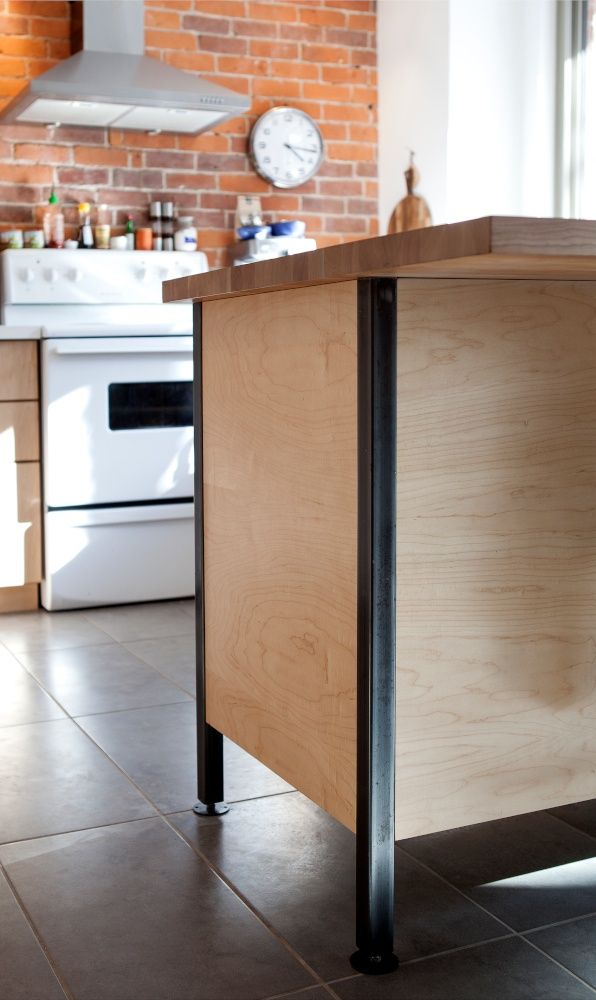 Cuisine d'un projet de Cuisines près de Montréal/Laval/Longueuil (Grand Montréal) de À l' Aube - Designer & cuisiniste