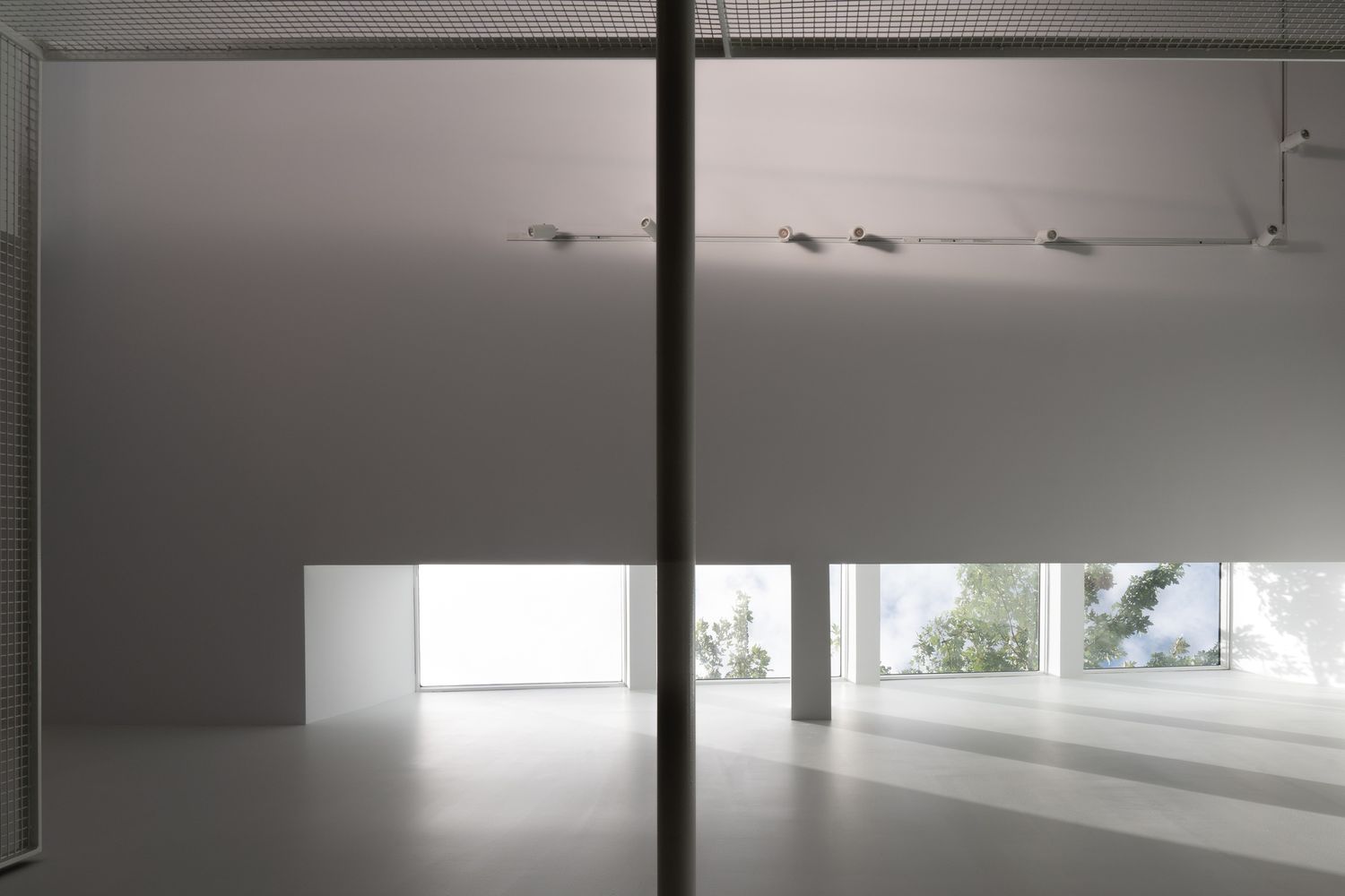Pasillo interior de un proyecto de tipo Viviendas unifamiliares cerca de Montreal (Gran Montreal) por Paul Bernier Architecte