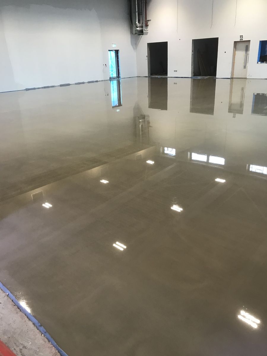 Travaux - Intérieur d'un projet de Finitions de plancher de béton près de New York-Newark-Jersey City de Next Level Underfloor Heating and Screed Solutions