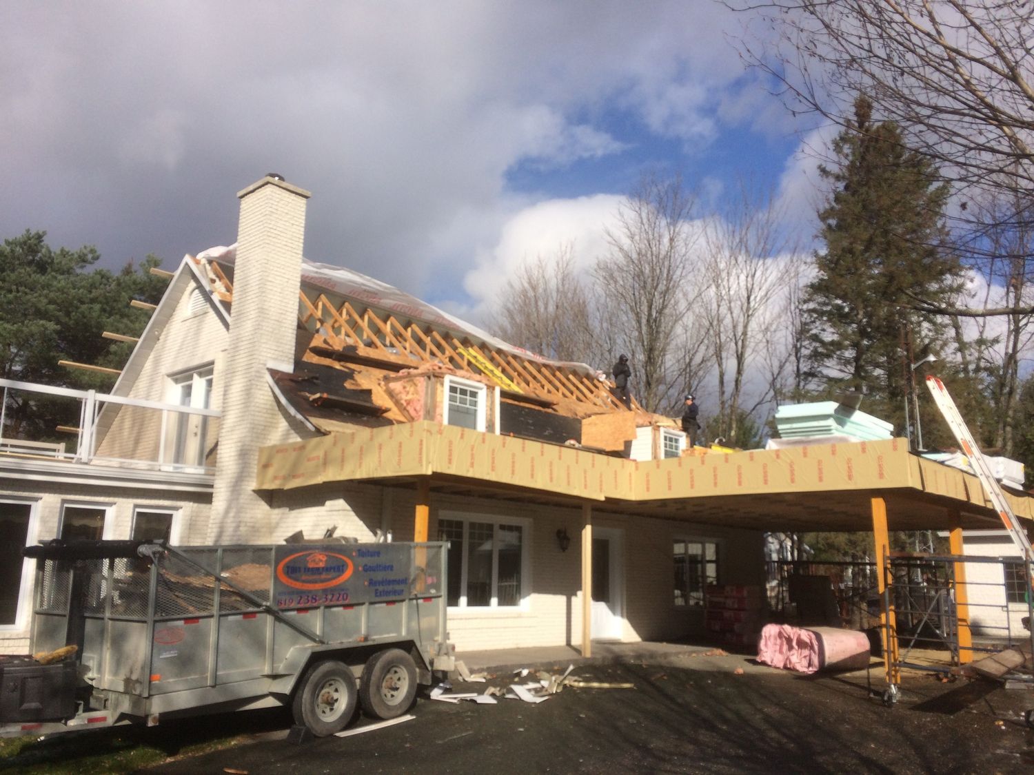Roofs & Roof Void from a Roofs project near Sherbrooke (Estrie) by TOIT TECH EXPERT 2010