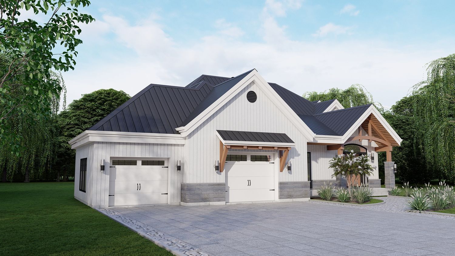Rendu 3D d'un projet de Modélisations et rendus 3D près de Montréal/Laval/Longueuil (Grand Montréal) de TEKpur Architecture