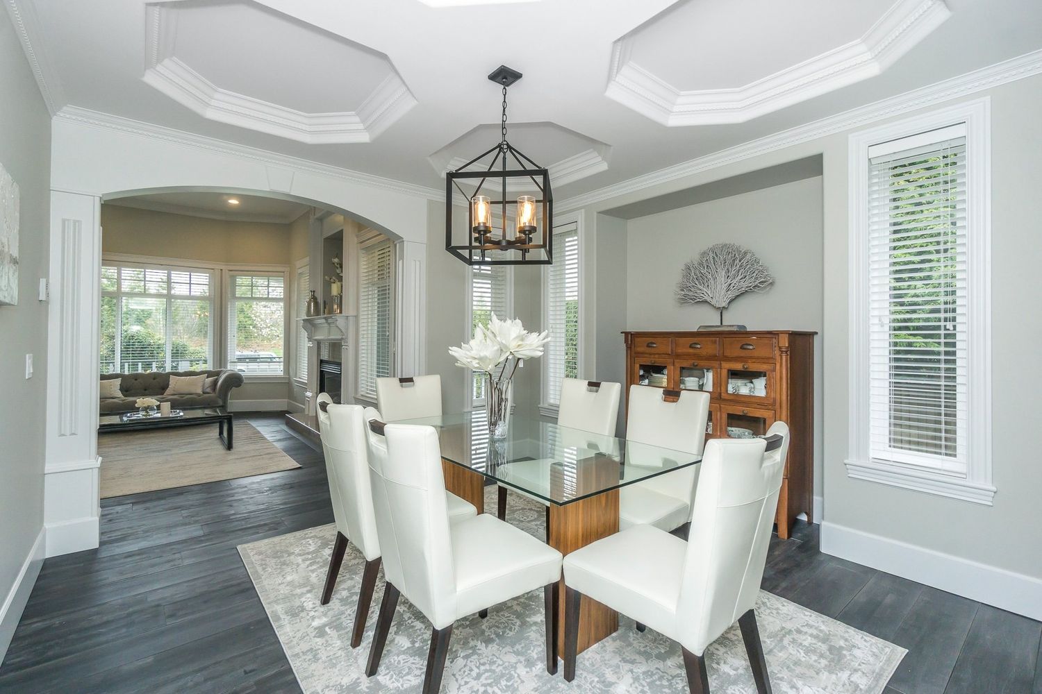 Dining Room from a Single family homes project near Vancouver (Greater Vancouver) by Ryder Creek Homes
