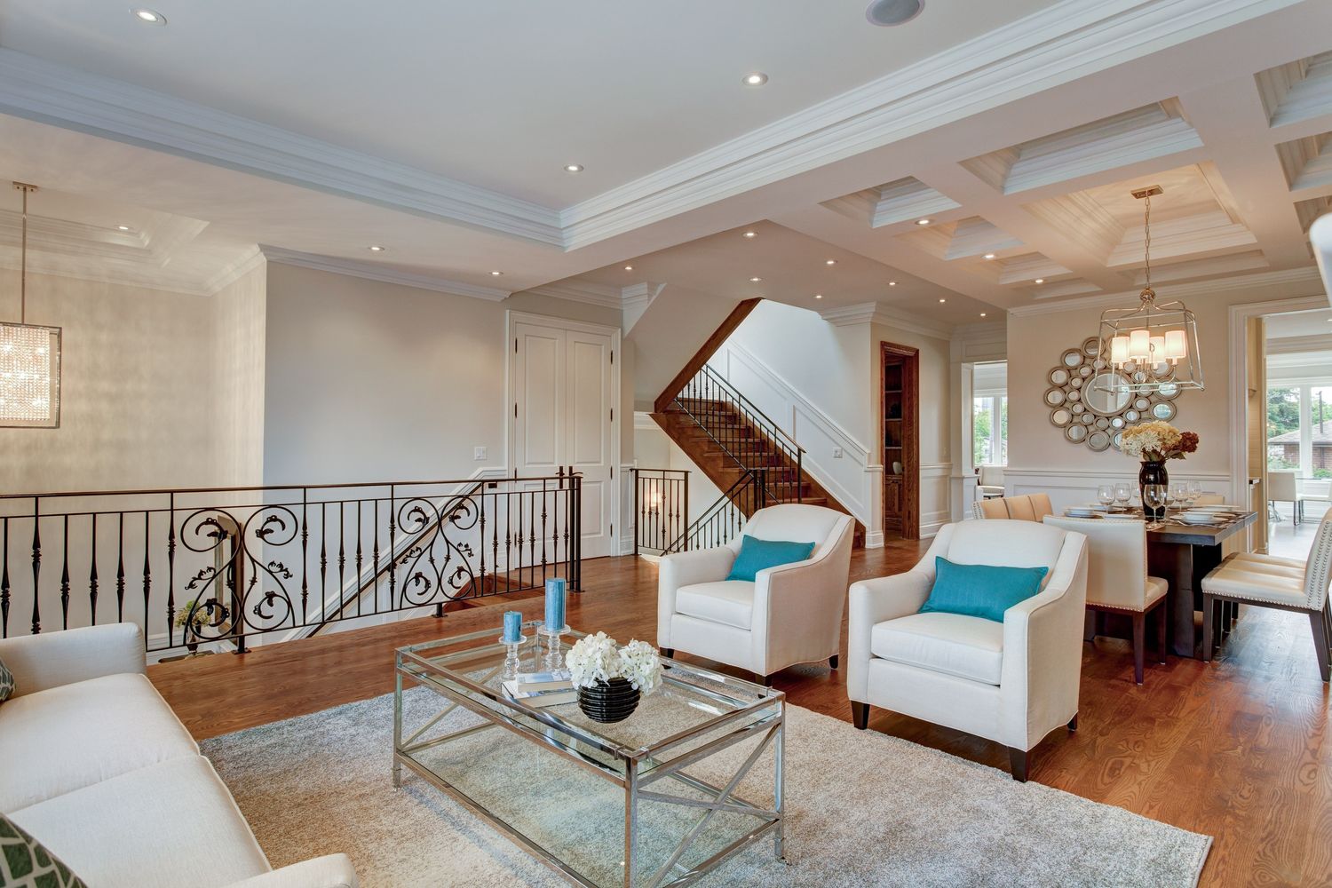 Living Room from a Single family homes project near Toronto (Greater Toronto) by Avvio Fine Homes