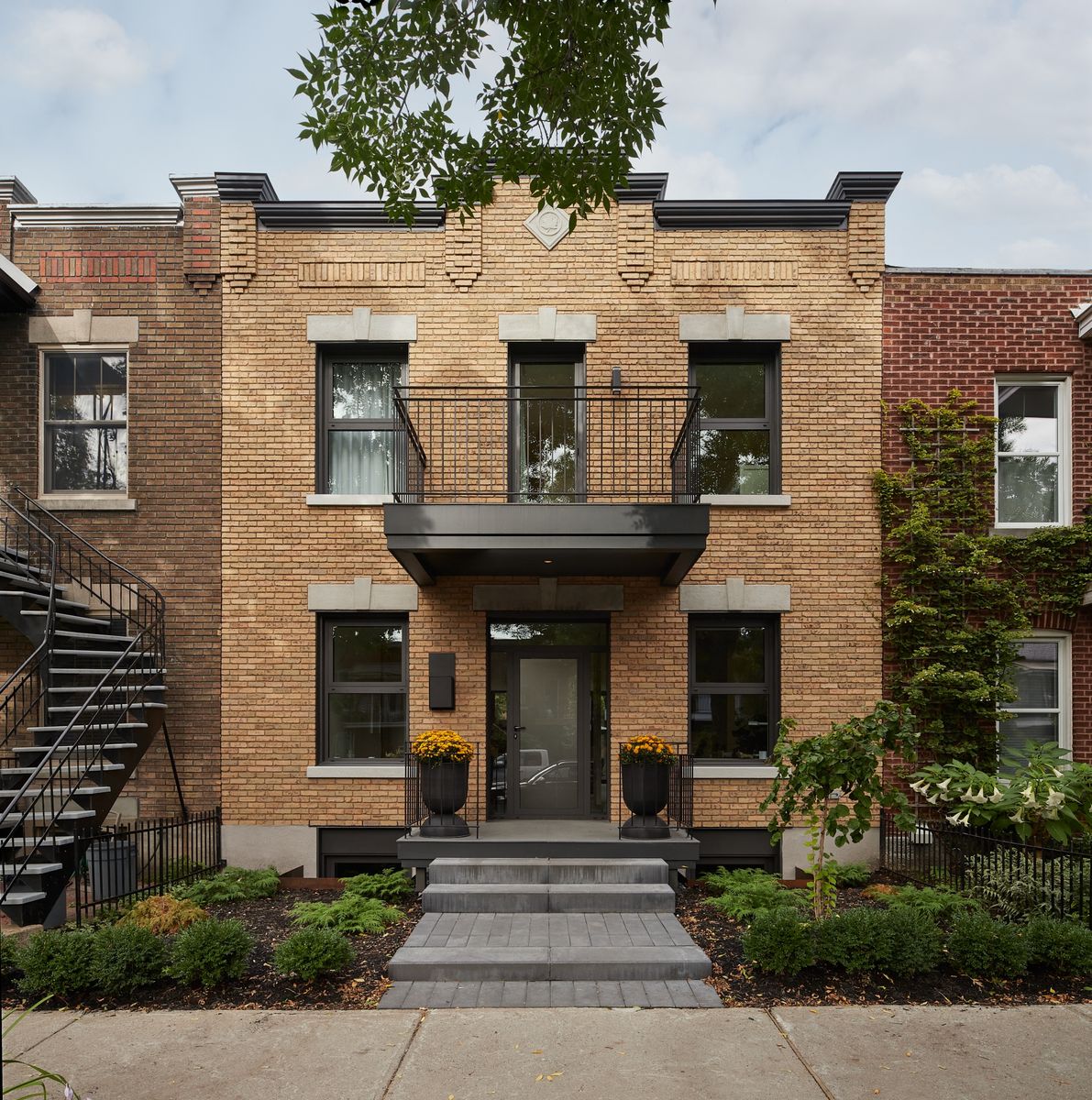 House Exterior from a Single family homes project near Montreal (Greater Montreal) by Alexandre Bernier Architecte