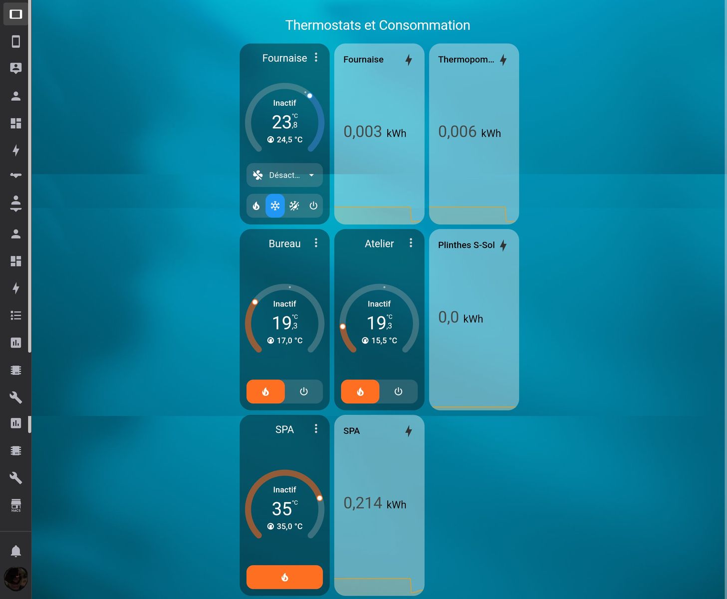 Building mechanicals from a Home automation systems (SMART) project near Montreal (Greater Montreal) by GMF Inc