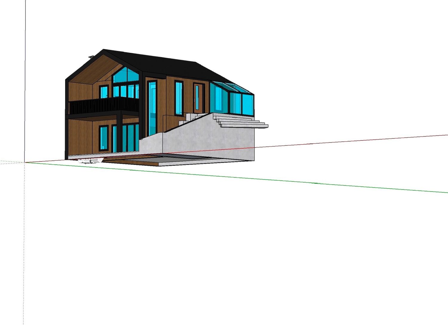 Rendu 3D d'un projet de Modélisations et rendus 3D près de Gatineau (Outaouais) de Architectura EcoConcepts