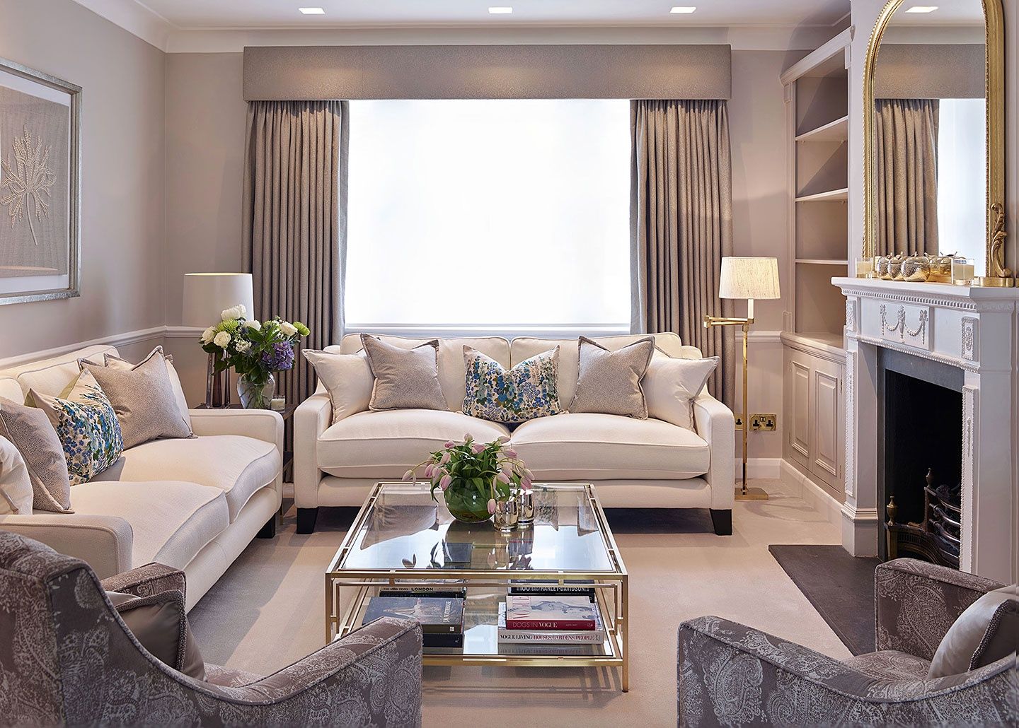 Living Room from a Interior Design and Layout project near New York-Newark-Jersey City by April Hamilton