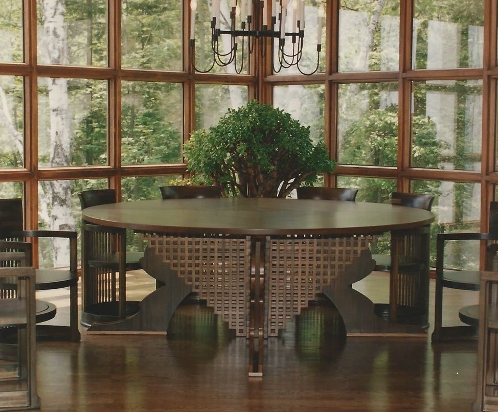 Comedor de un proyecto de tipo Viviendas unifamiliares cerca de Saint-Jérôme (Laurentides) por Le Workshop | architecture + NATURE Inc.