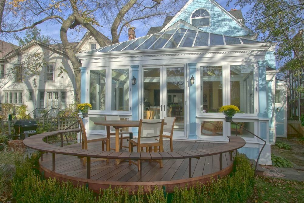  from a Home extensions project near Chicago by Mark A. Miller Architects/Builders Inc.