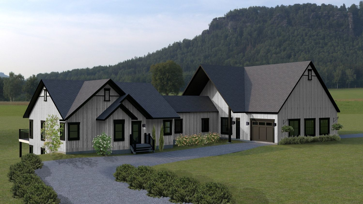 Rendu 3D d'un projet de Modélisations et rendus 3D près de Montréal/Laval/Longueuil (Grand Montréal) de Atelier FlorA