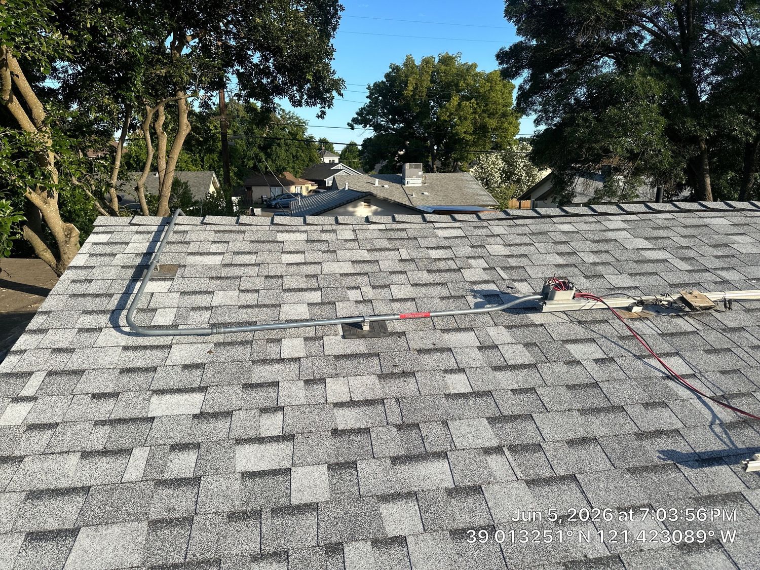  from a Photovoltaic Solar Panels project near Sacramento by L J Heating & Air Conditioning Inc