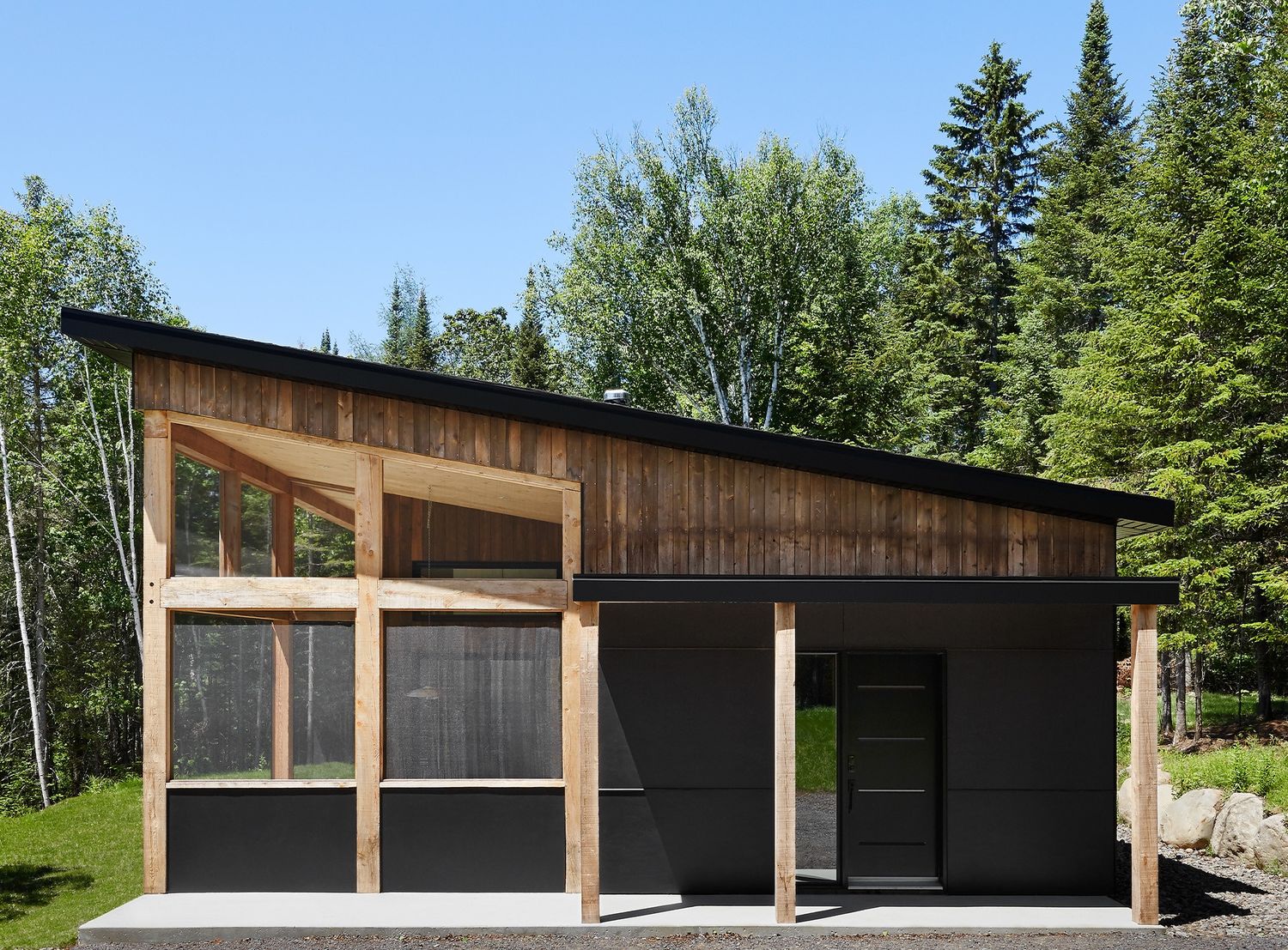 from a Single family homes project near Montreal (Greater Montreal) by Isabelle Garceau, Designer et Technologue en architecture